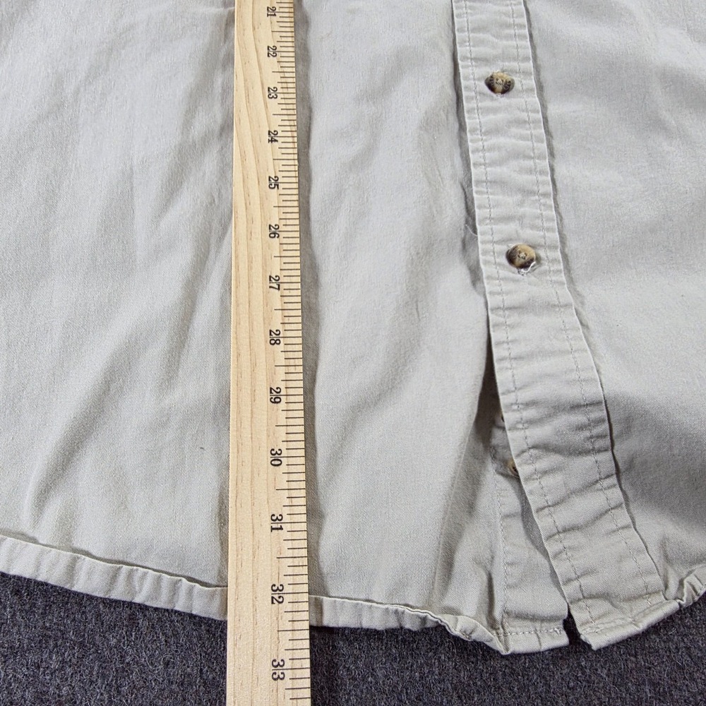 Walt Disney World Men's Size XXL Mickey Mouse Khaki Button Down Last Disney Tag - Picture 9 of 11